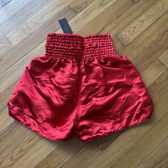 LF The Brand Sport Women's Boxing Short Red Size XS - Picture 5 of 6